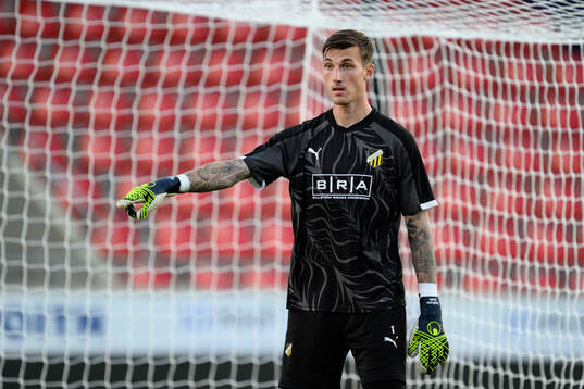 Goalkeeper Andreas Linde