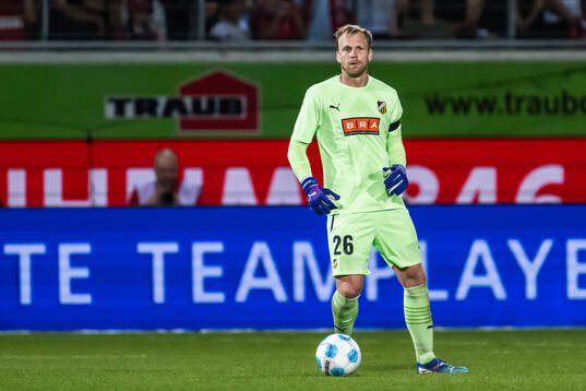 Goalkeeper Peter Abrahamsson of Häcken