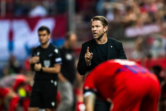 Head coach Pål Arne Johansen of Häcken