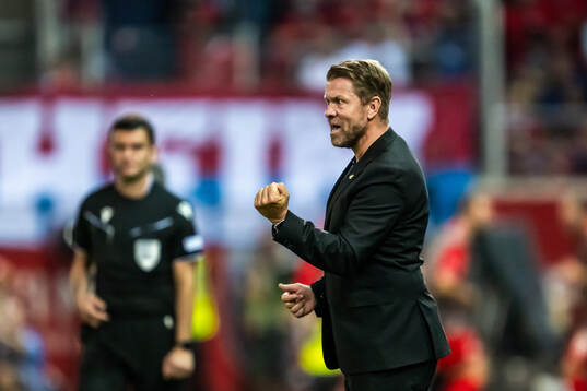 Head coach Pål Arne Johansen of Häcken