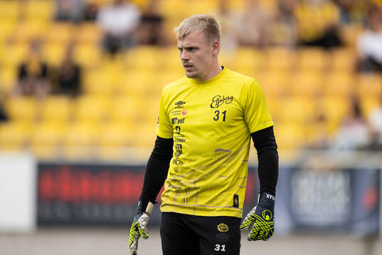 Goalkeeper Isak Pettersson of Elfsborg