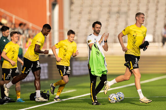 Assistant coach Javier Agenjo Duran of Elfsborg