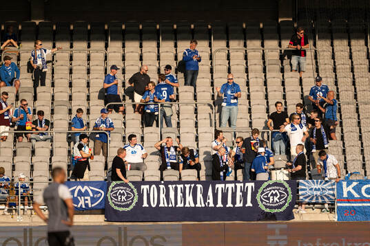 Supporters of Molde in the stands