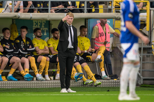 Manager Oscar Hiljemark of Elfsborg