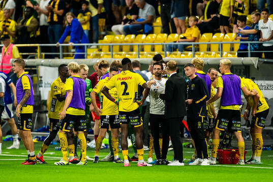 The players of Elfsborg gather