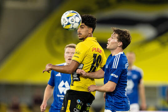Ahmed Qasem of Elfsborg and Emil Breivik of Molde