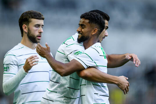 Hammarbys Jusef Erabi och Tesfaldet Tekie