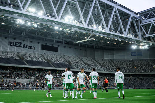 Hammarbys Ibrahima Breze Fofana jublar