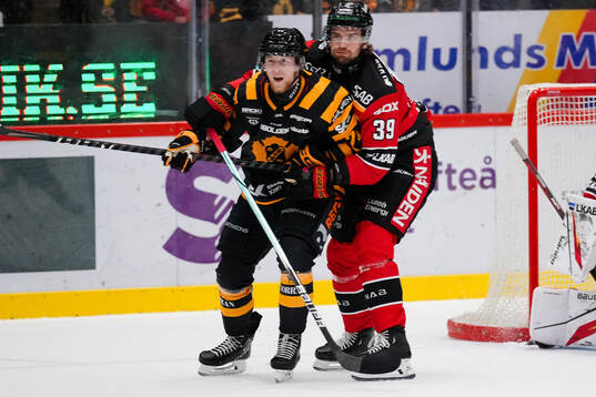 Skellefteås Jonathan Davidsson och Luleås Pontus Själin