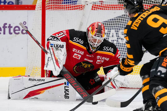 Luleås målvakt Matteus Ward
