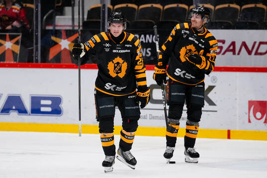 Skellefteås Anton Heikkinen och Pär Lindholm