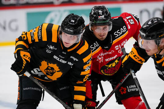 Skellefteås Anton Heikkinen och Luleås Markus Nurmi