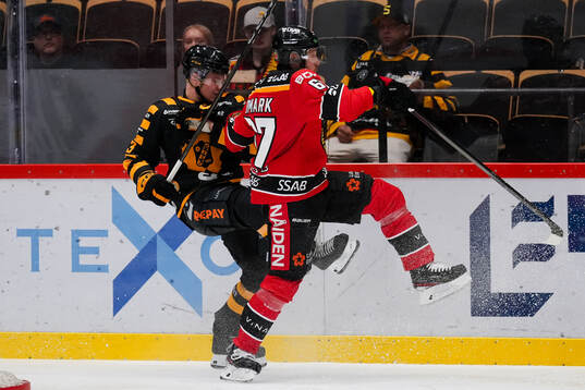 Skellefteås Zeb Forsfjäll och Luleås Linus Omark