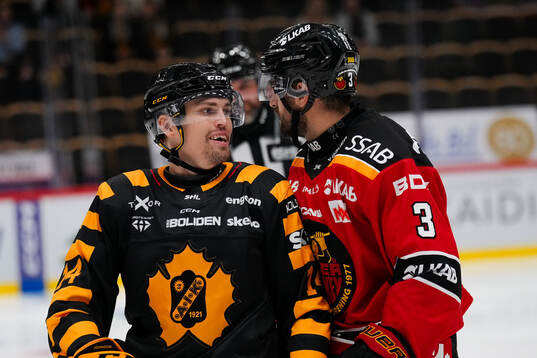Skellefteås Andreas Johnson och Luleås Frederic Allard