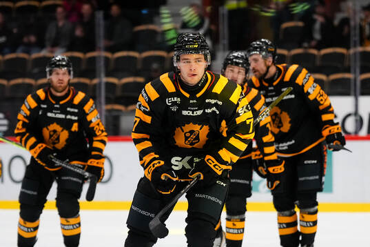 Skellefteås Frans Haara jublar