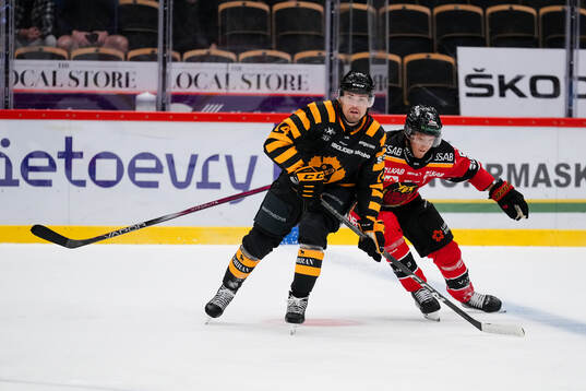 Skellefteås Andreas Johnson och Luleås Jesper Sellgren