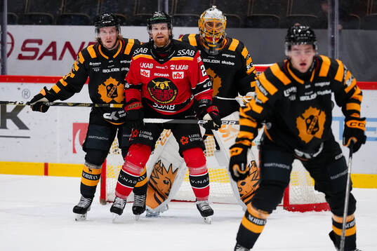 Skellefteås Jonathan Pudas och Luleås Brendan Shinnimin