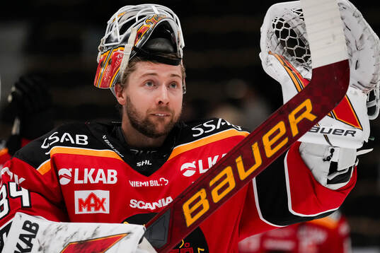 Luleås målvakt Joel Lassinantti