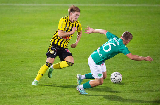 IFK Hässleholms Kasper Månsson i matchen i division 2