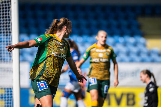 IFK Norrköpings Sara Kanutte Fornes jublar