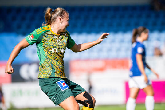 IFK Norrköpings Sara Kanutte Fornes jublar