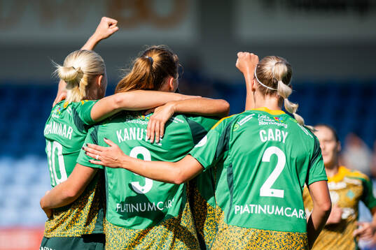 IFK Norrköpings Sara Kanutte Fornes jublar