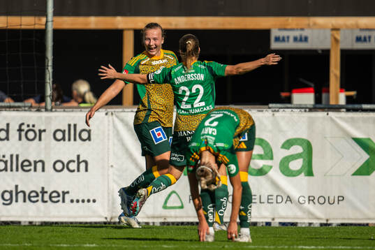 IFK Norrköpings Sara Kanutte Fornes jublar