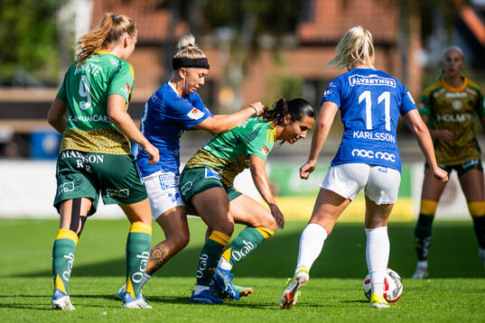 Trelleborgs Linnea Prambrant och IFK Norrköpings Vesna