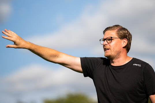 Trelleborgs tränare Joakim Felldin