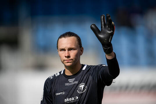 Trelleborgs målvakt Halle Elizabeth Mackiewicz