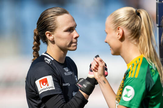 Trelleborgs målvakt Halle Elizabeth Mackiewicz