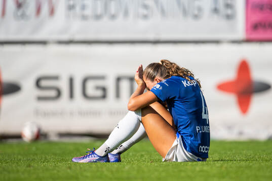 Trelleborgs Athinna Persson Lundgren deppar
