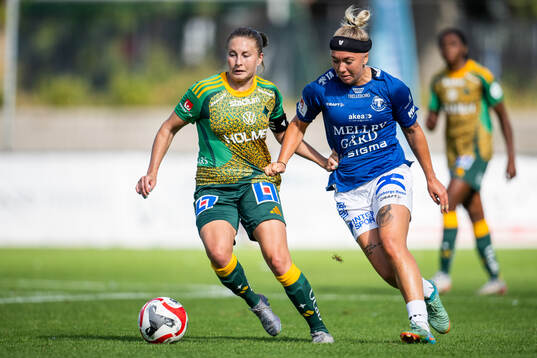 Trelleborgs Linnea Prambrant och IFK Norrköpings Fanny