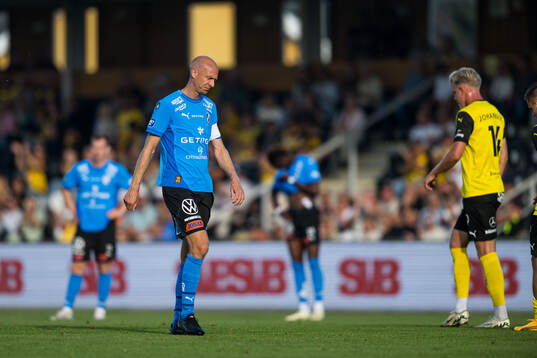 Halmstads Andreas Johansson deppar