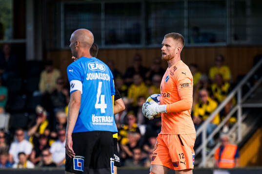 Halmstads målvakt Tim Erlandsson