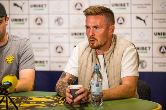 Halmstads huvudtränare Johan Lindholm