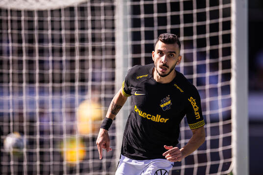 AIKs Ioannis Pittas jublar