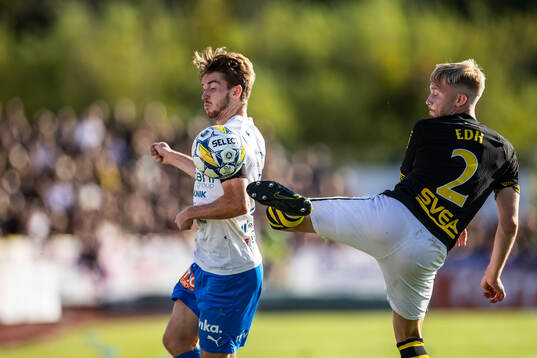Värnamos Carl Johansson och AIKs Eskil Edh