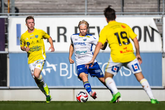 Falkenbergs Lucas Sibelius och Onsalas Felix Wennergrund