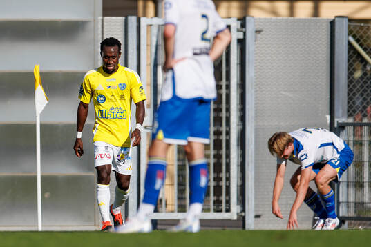 Falkenbergs Wanbe Godwin Aguda deppar