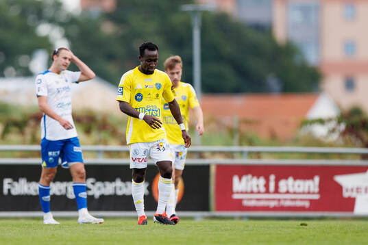 Falkenbergs Wanbe Godwin Aguda deppar