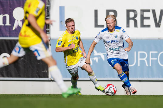 Falkenbergs Lucas Sibelius och Onsalas Felix Wennergrund