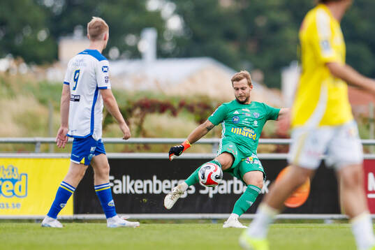 Falkenbergs målvakt Anton Andersson