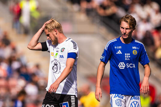 Örebros Karl Holmberg och GIF Sundsvalls Hugo Aviander
