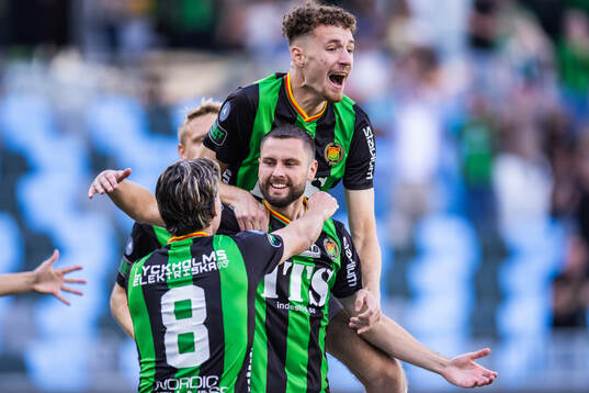 GAIS Axel Norén jublar