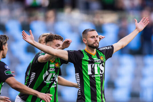 GAIS Axel Norén jublar