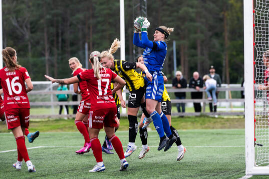 Piteås målvakt Samantha Leshnak Murphy