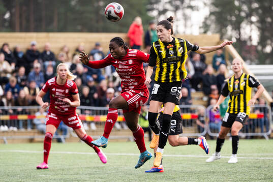 Piteås Faith Ikidi Michael och Häckens Clarissa Larisey