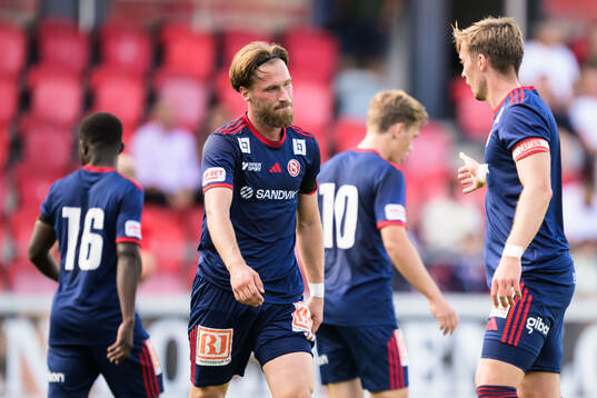 Sandvikens IFs Kasper Harletun deppar