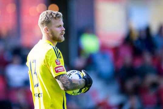 Östers målvakt Robin Wallinder